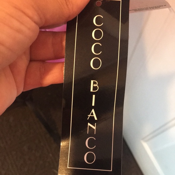 NWT Coco Bianco lavender blouse size medium - Picture 8 of 16